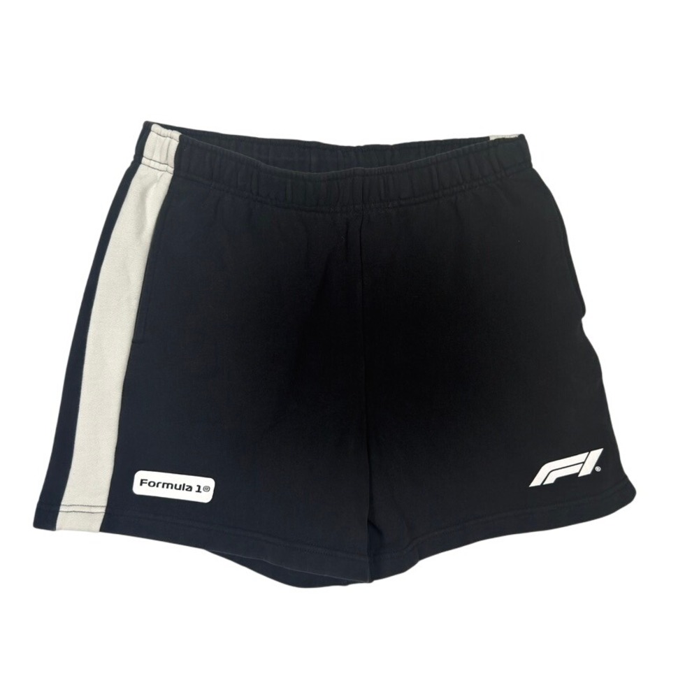 Formula‎ 1 PacSun Shorts Mens M Black F1 Racing Lounge Athletic Streetwear